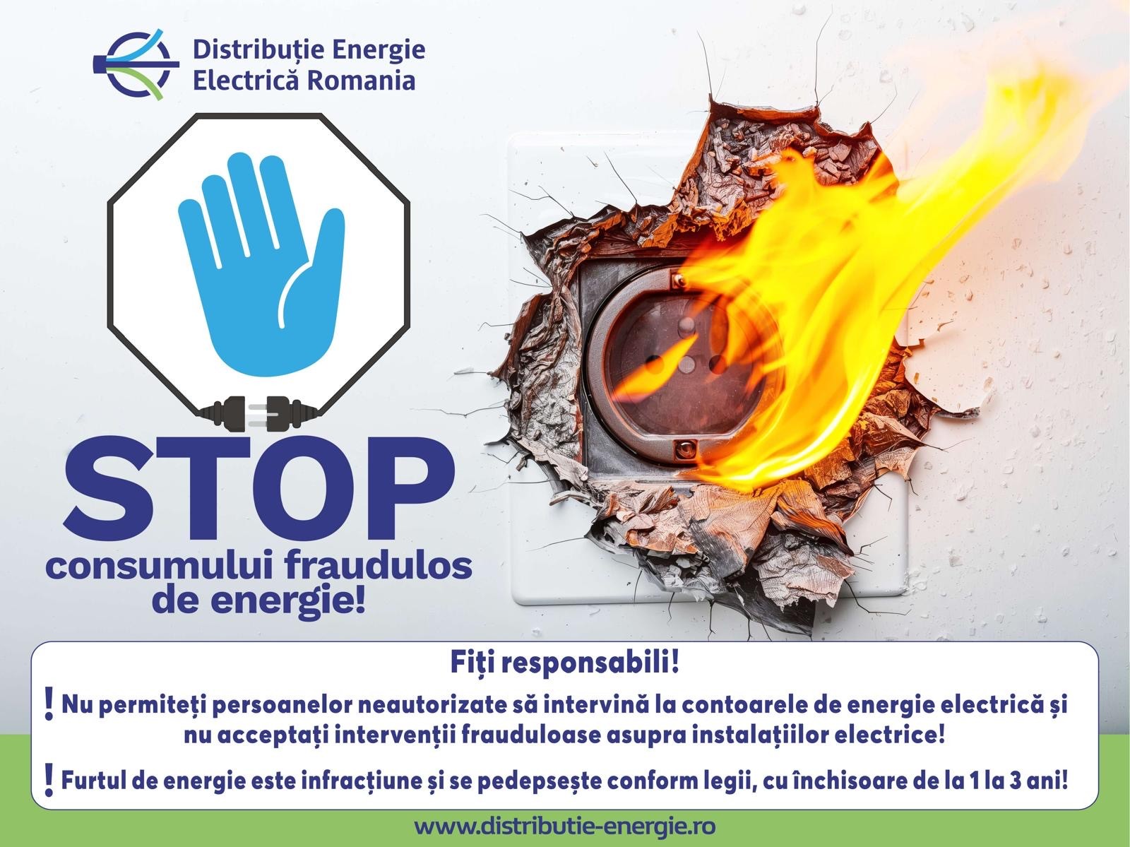 DEER avertizează: consumul fraudulos de energie electrică pune vieți în pericol