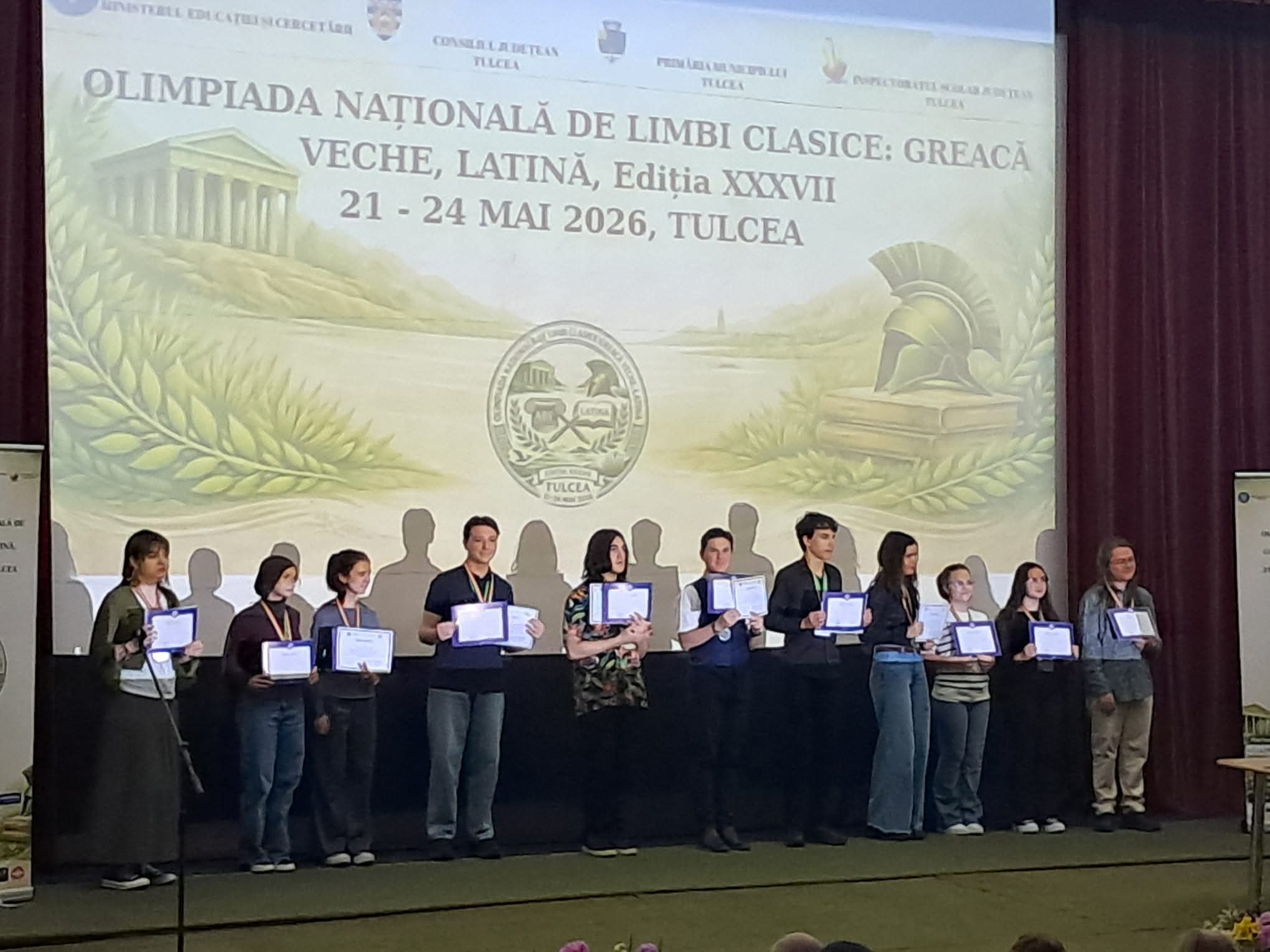 Două mențiuni pentru Sibiu la Olimpiada Națională de Limba Latină