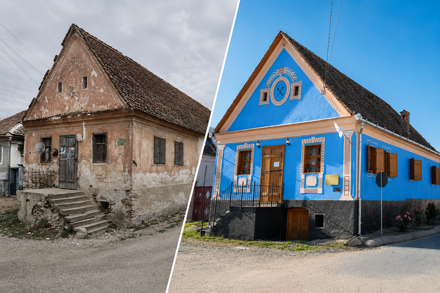 Isprava unei foste contabile: a transformat crâșma devenită adăpost pentru ciurdari în muzeu al satului