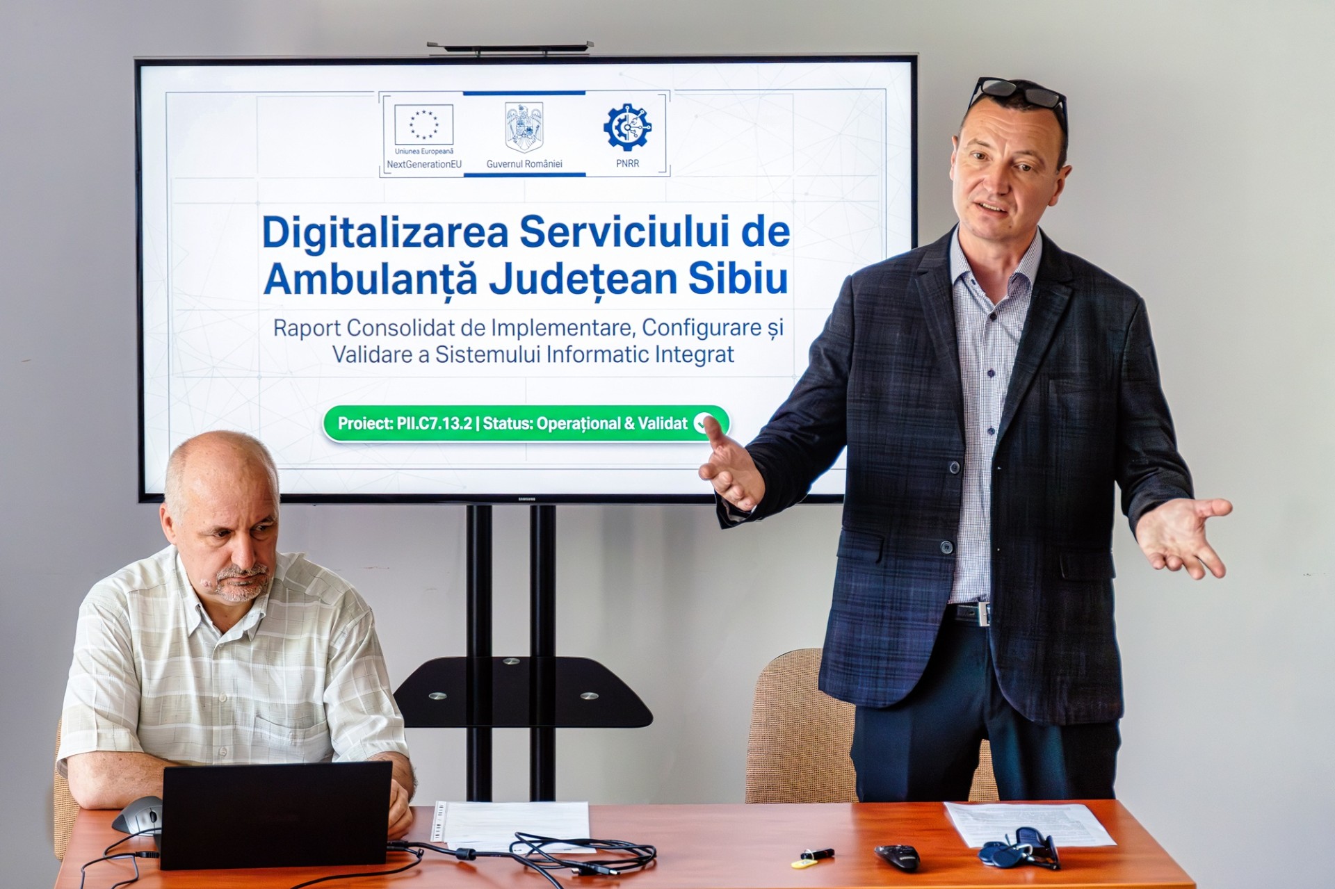 Ambulanţa Sibiu în era digitalizării: promite timpi mai rapizi de interveţie