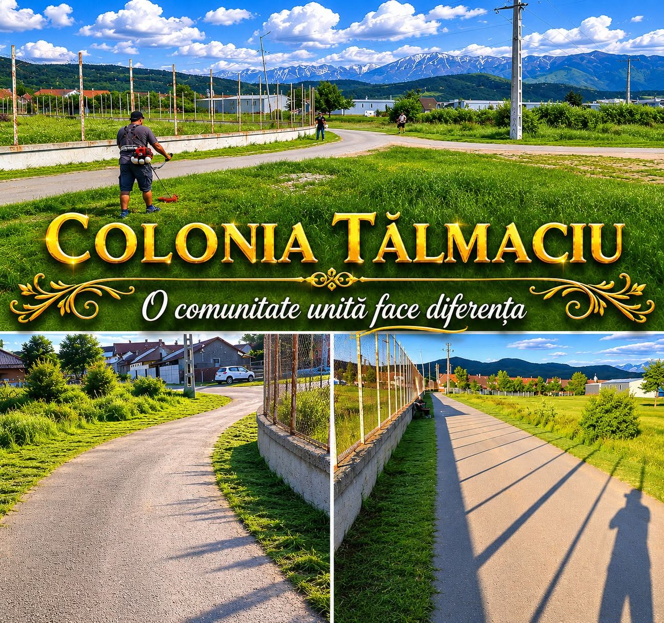 Întâlnire între locuitorii din Colonia Tălmaciu și autoritățile din Tălmaciu