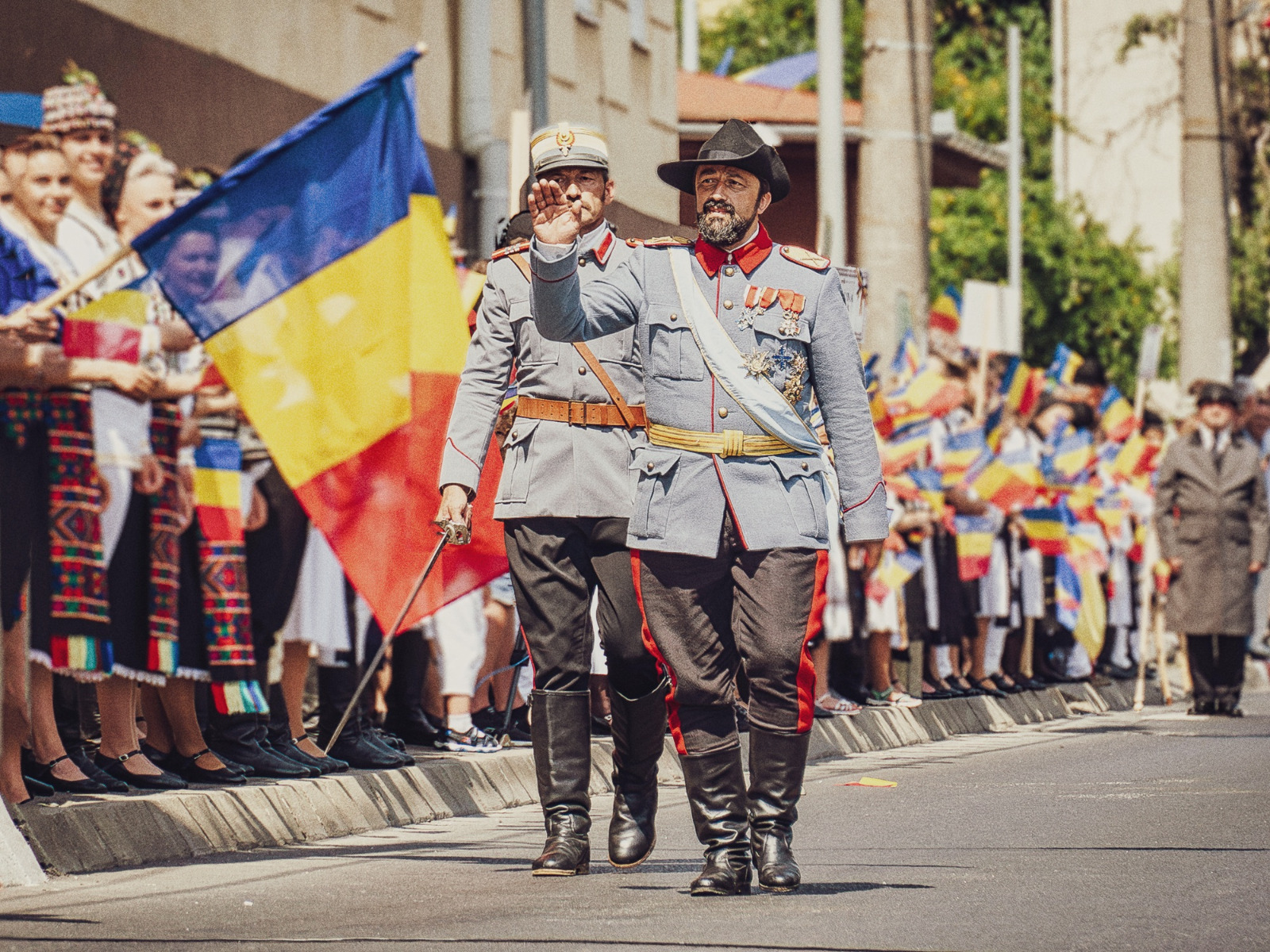 Ferdinand la Sibiu. Reconstituire după 100 de ani