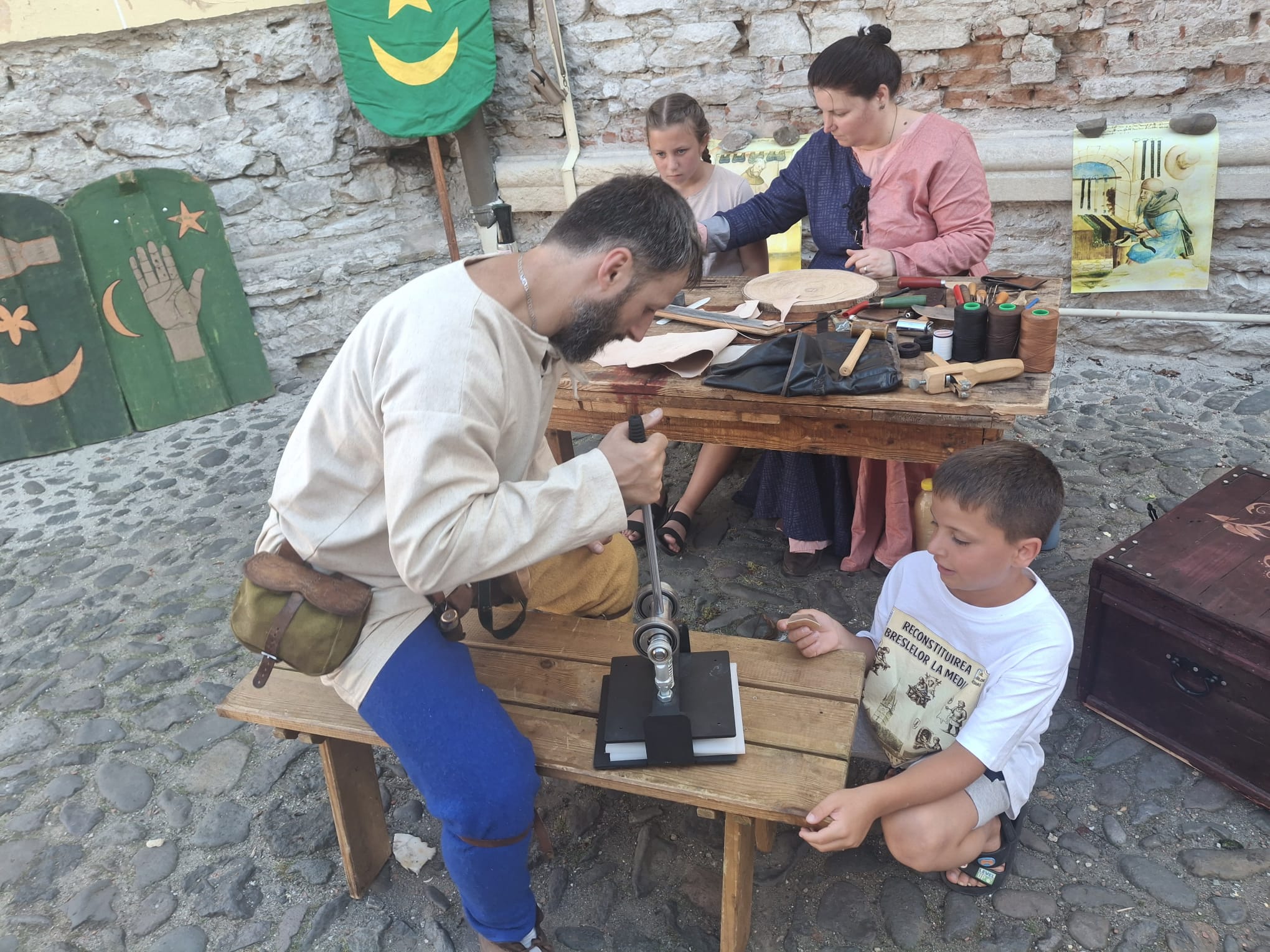 MEDIAȘ: Reconstituirea Breslelor continuă cu noi ateliere și activități culturale