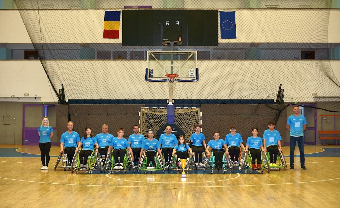 Campionii naționali „Zburătorii” continuă antrenamentele de vară la Sibiu
