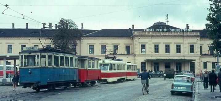Cu tramvaiul la Piața Cibin. Vechile rute ale transportului în comun sibian
