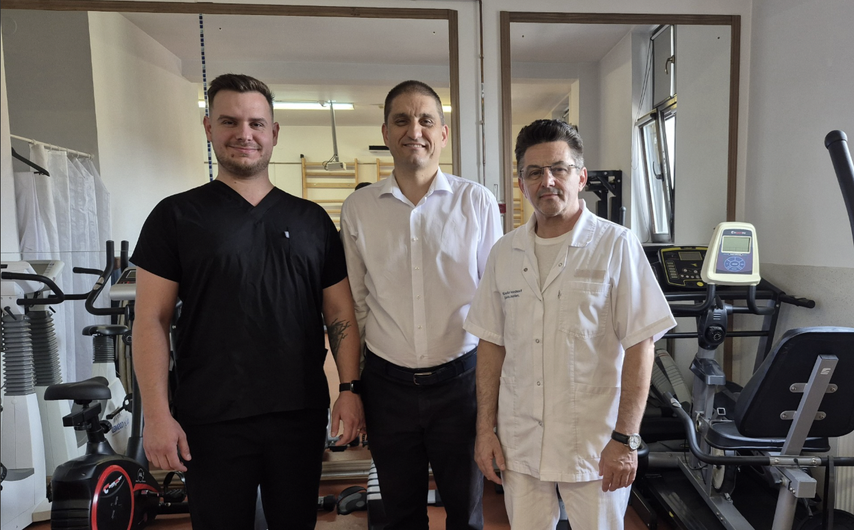 Un nou kinetoterapeut la Spitalul de Pneumoftiziologie Sibiu