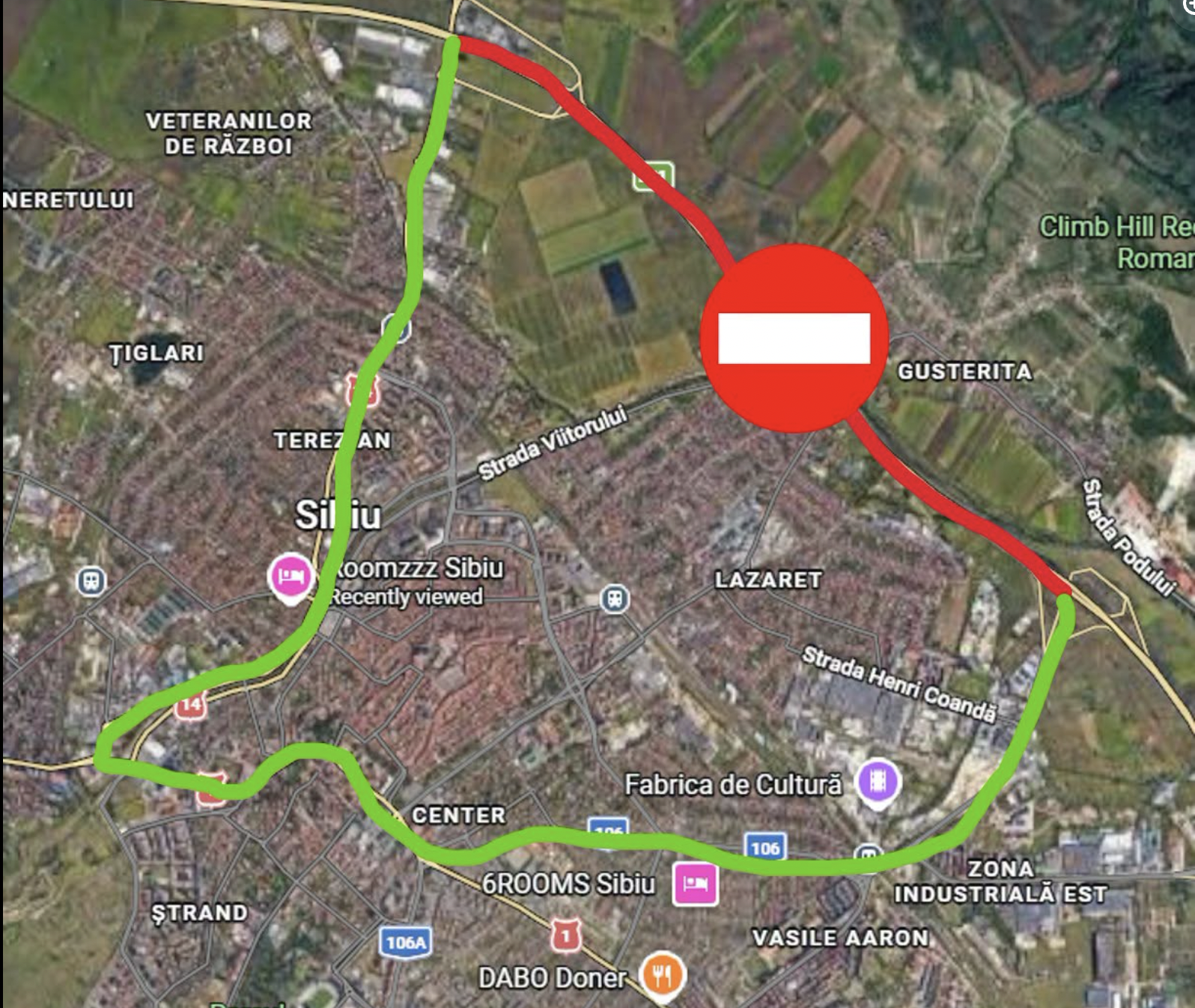 Noi restricții pe Autostrada A1, la Sibiu. Circulația va fi închisă temporar pe ambele sensuri