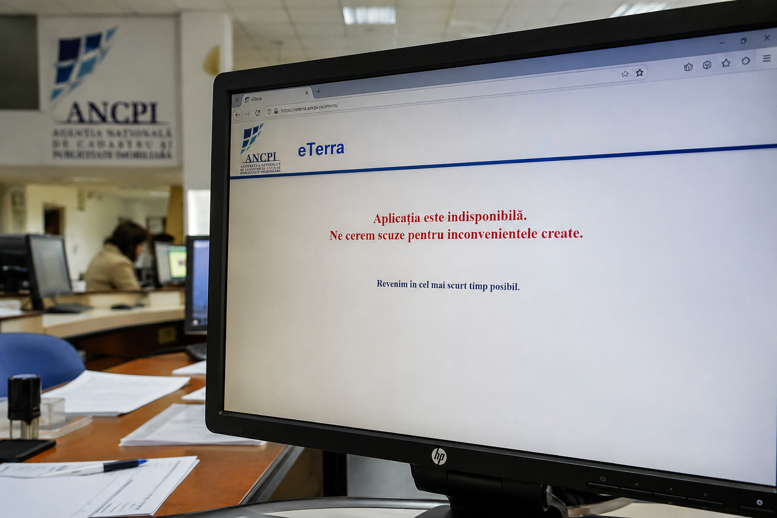 Sistemul de cadastru din România, blocat de cea mai gravă avarie informatică din istoria ANCPI. Aplicația e-Terra nu va funcționa cel puțin până la finalul săptămânii