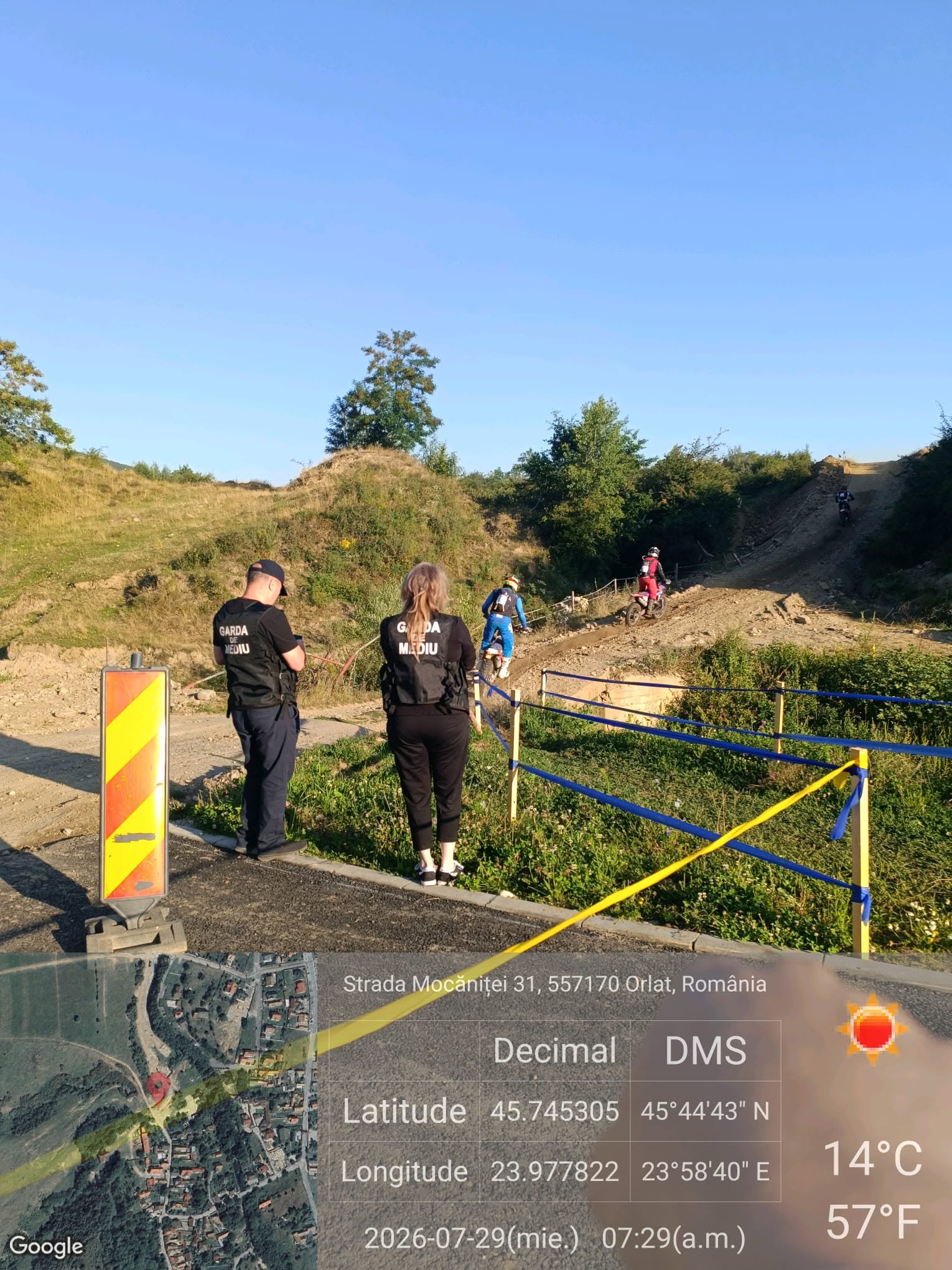 Garda de Mediu Sibiu îndeamnă pasionații de enduro să rămână pe trasee reglementate