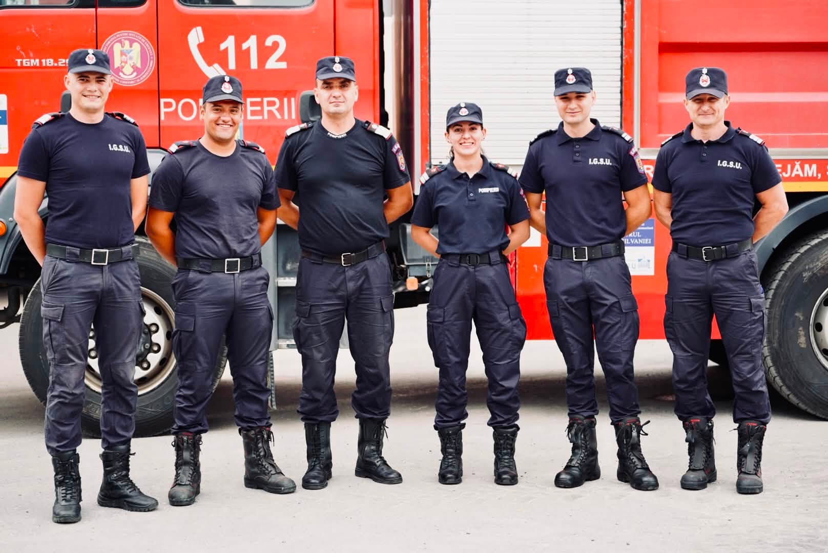 Șase pompieri de la ISU Sibiu pleacă în Franța pentru a lupta cu incendiile de pădure. Alți doi se întorc după o misiune de două săptămâni