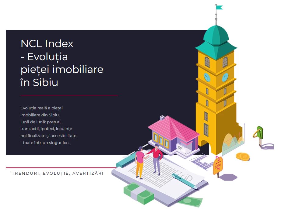 Paradoxul pieței imobiliare din Sibiu – locuințele sunt mai scumpe ca niciodată, dar mai accesibile decât acum 4 ani. Motorul achizițiilor: fondurile proprii.