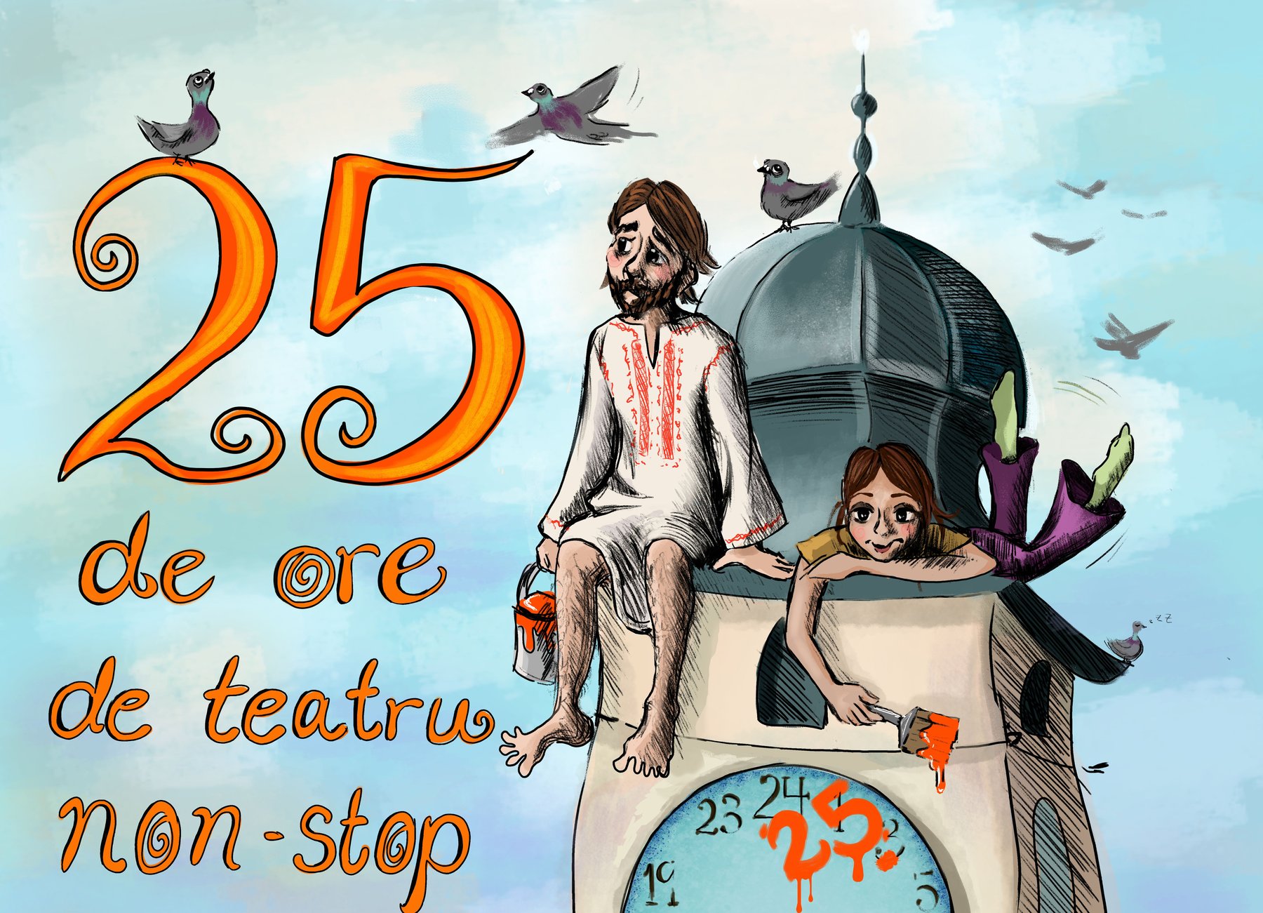 Sibiul intră din nou în maratonul teatrului. „25 de ore de teatru non-stop” revine în ultimul weekend din septembrie