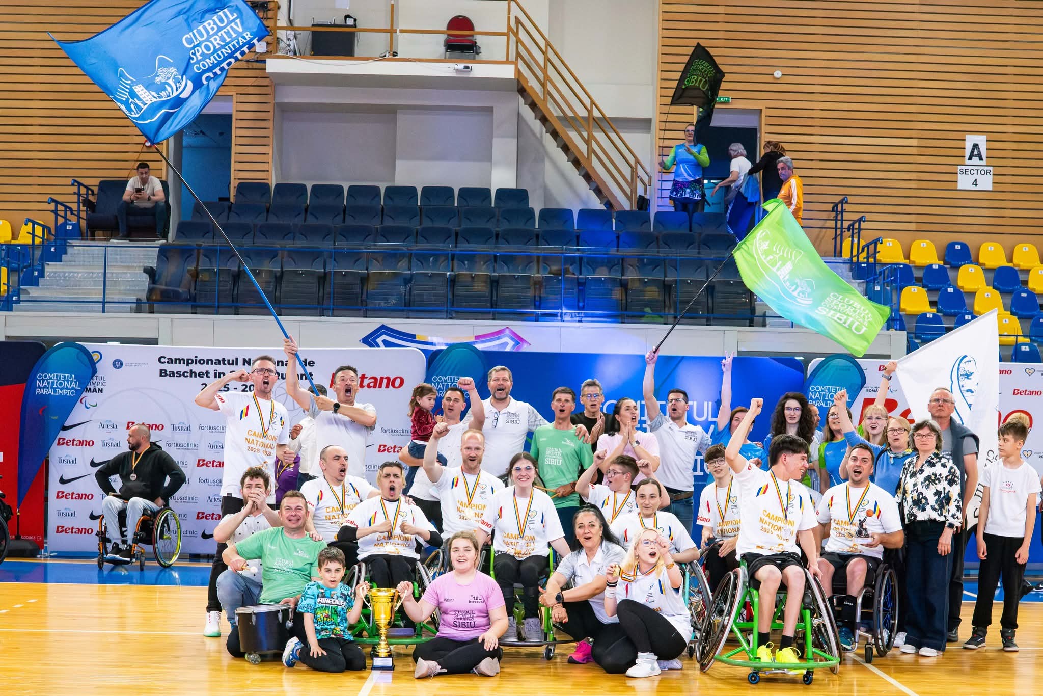 Zburătorii,  ˝Campionii unei Comunități˝. Eveniment special la Sala Transilvania