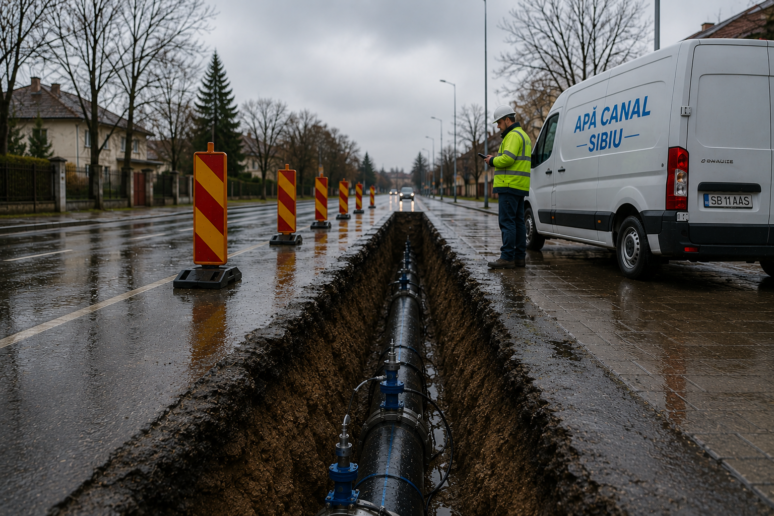Canalizarea Sibiului intră în era inteligenței artificiale. Apă Canal pregătește o rețea care își monitorizează singură problemele