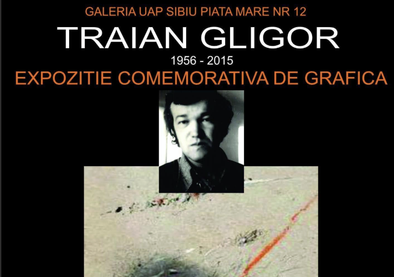 Traian Gligor, omagiat printr-o expoziție comemorativă la Galeria UAP Sibiu