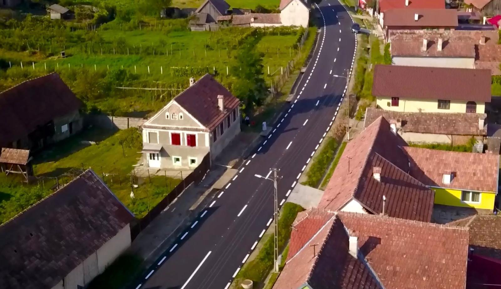 VIDEO | Cum arată drumul modernizat din Mihăileni