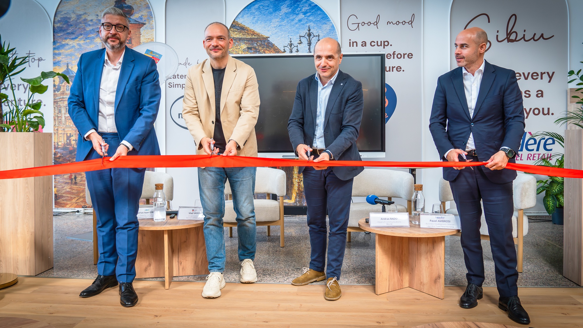 Business Lounge nou la Aeroportul Sibiu, la zece ani de Wizz Air. Ce se întâmplă cu traficul aerian