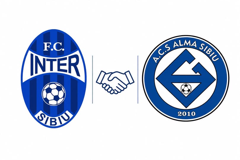 Colaborare importantă pentru Alma şi FC Inter. Zece jucători pot evolua atât în Liga 3, cât şi în SuperLiga Sibiu