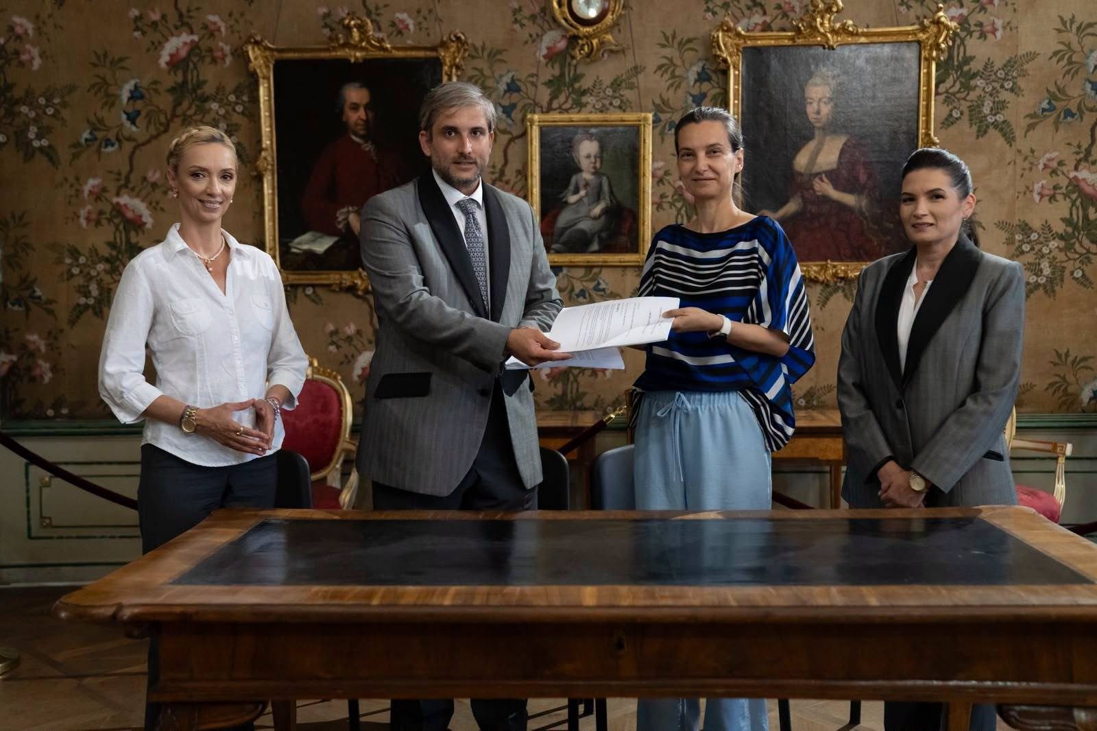 Muzeul Național Brukenthal și Corul Madrigal au semnat un parteneriat strategic pentru proiecte culturale