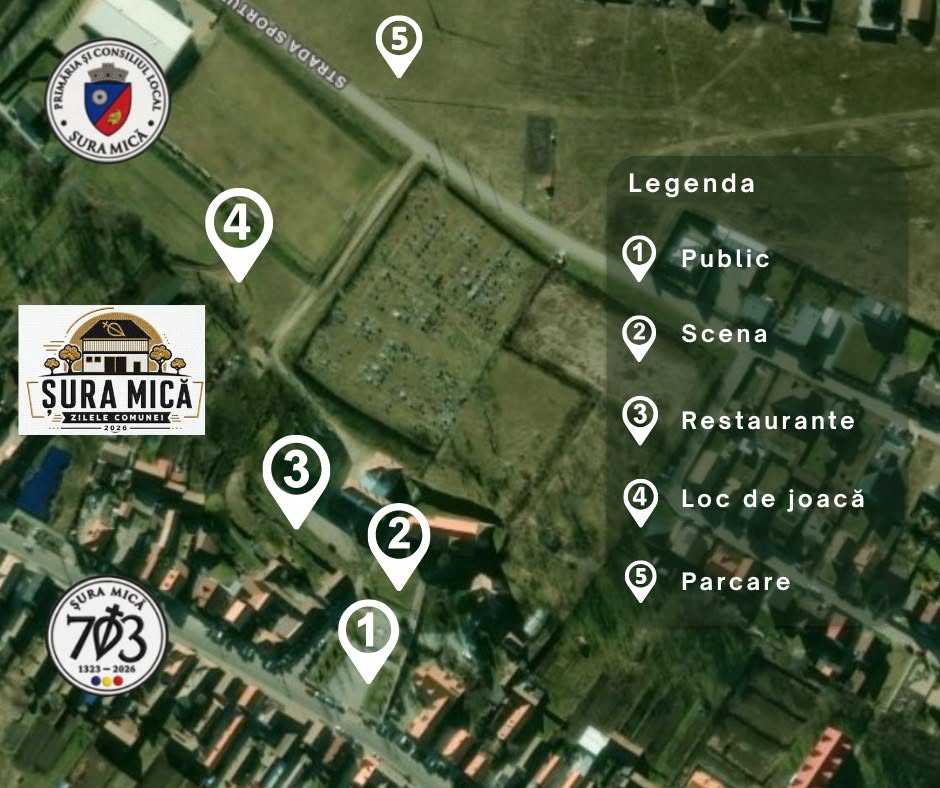 „Schema distracţiei” la Şura Mică | Primăria explică unde sunt punctele de interes