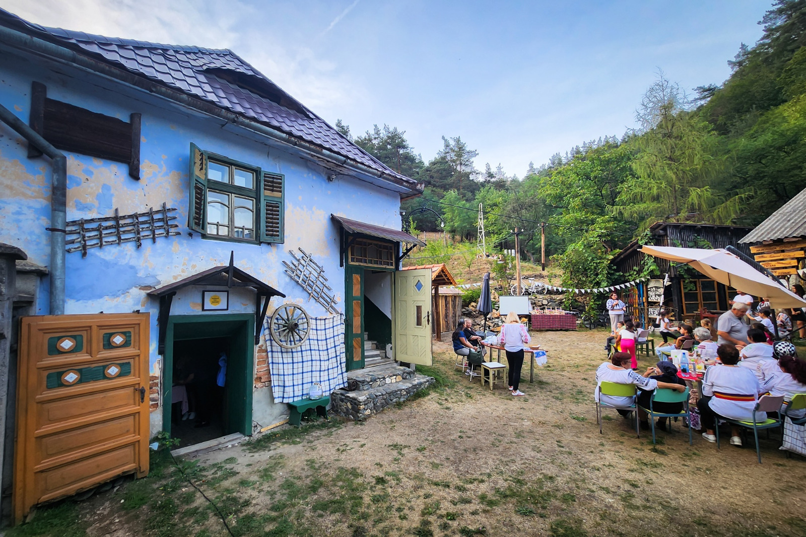 Tălmaciu: Seară magică la Muzeul Satului Tălmăcel
