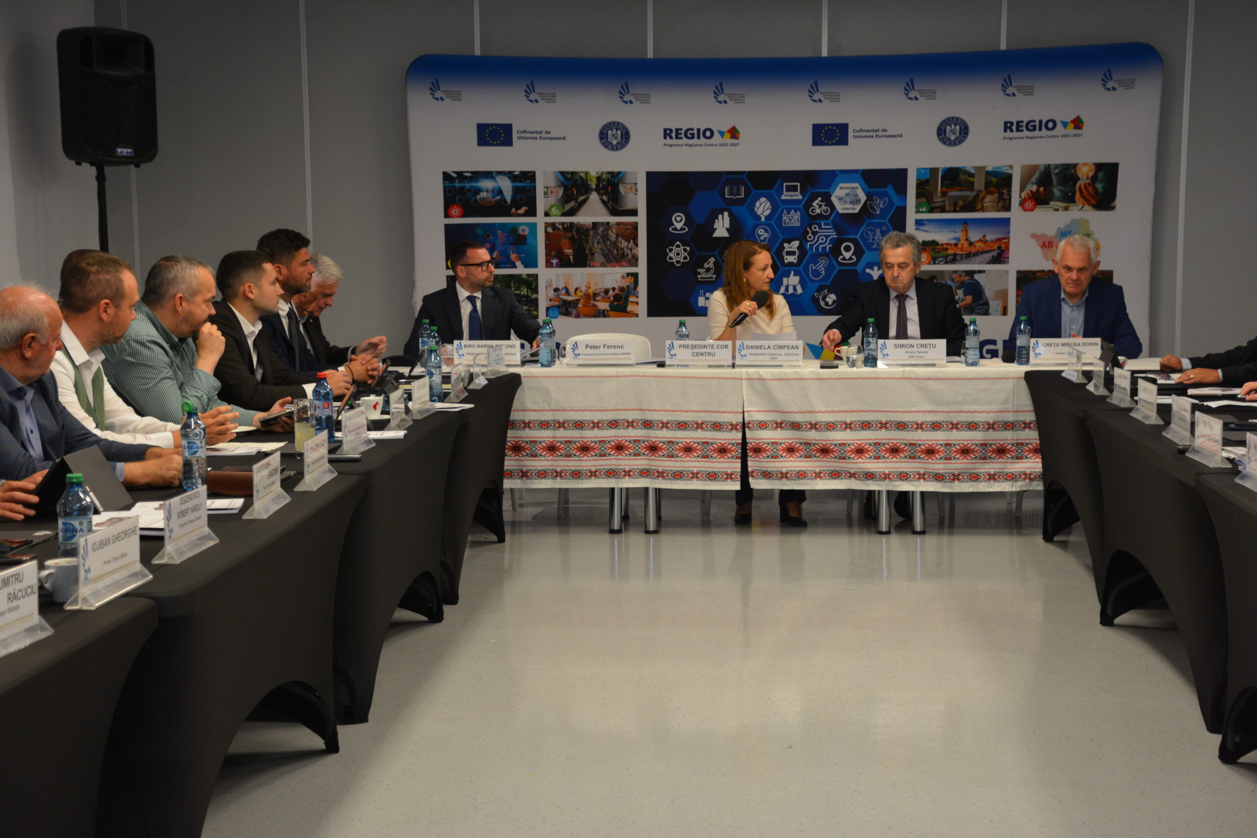 Consiliul pentru Dezvoltare Regională Centru a analizat proiectele europene în derulare și prioritățile pentru 2028–2034