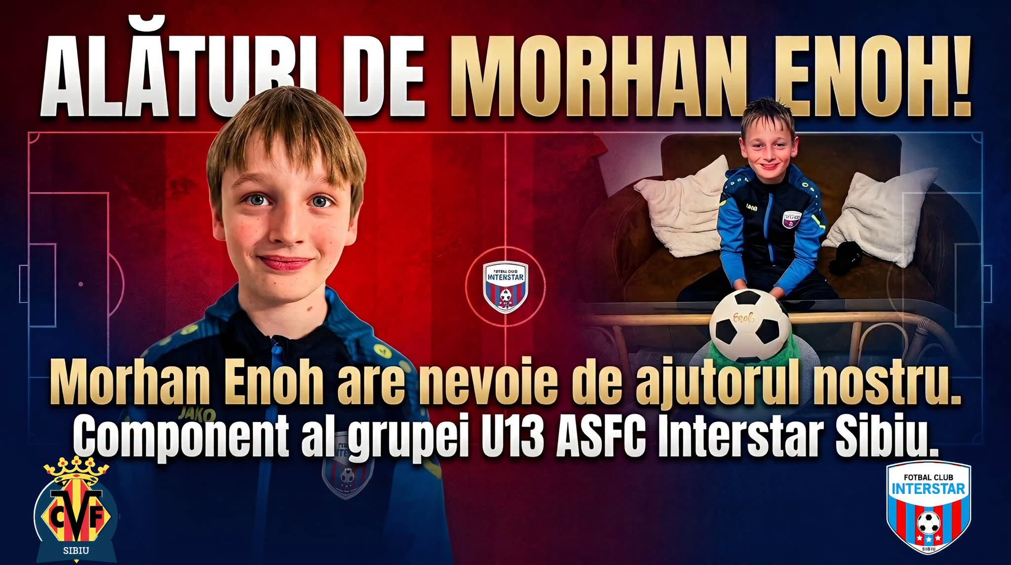 Un junior de la Interstar are nevoie de ajutor. “Acum se află în faţa celui mai dificil meci”