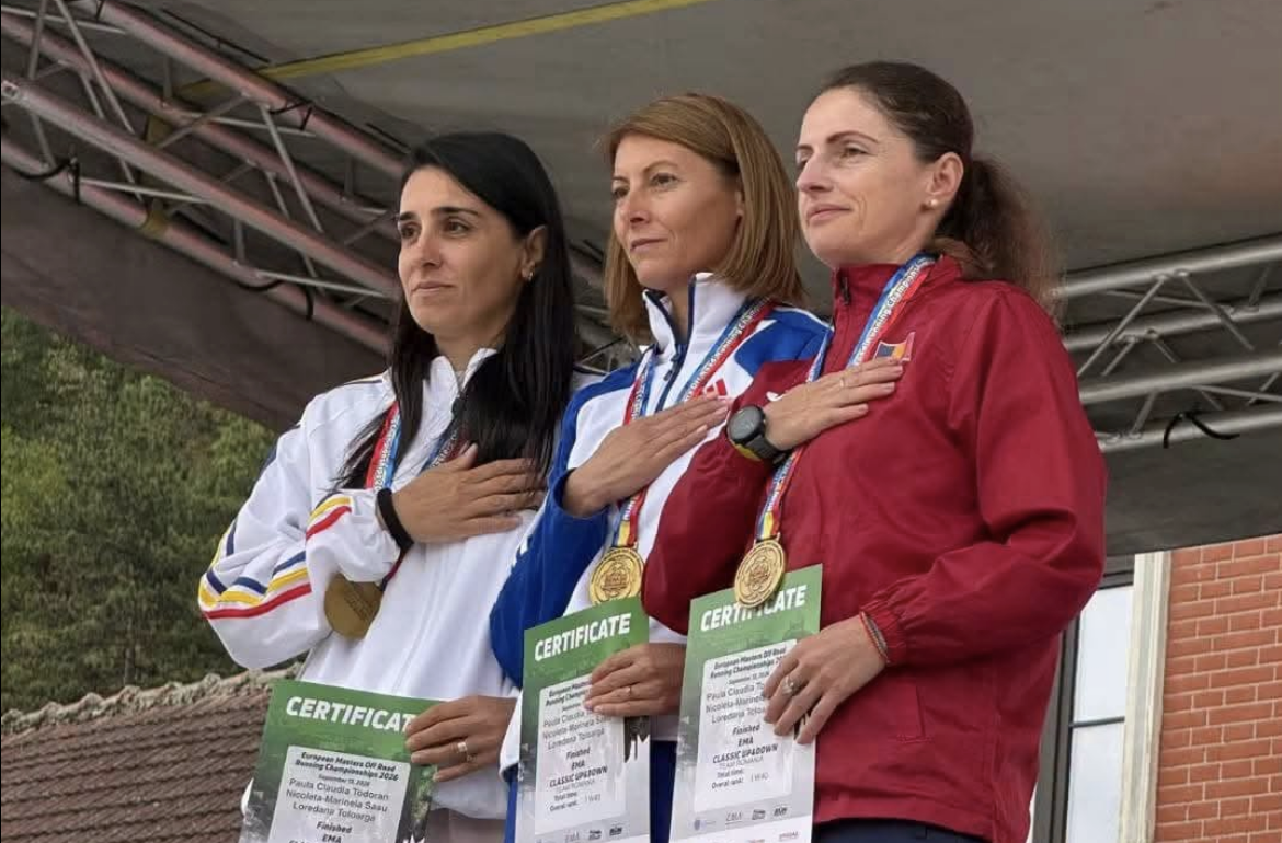 Polițistă din Sibiu, campioană europeană la alergare montană. Loredana Toloargă a cucerit aurul la Râșnov