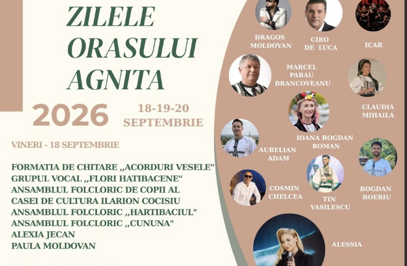 AGNITA: Sărbătoare mare în weekend