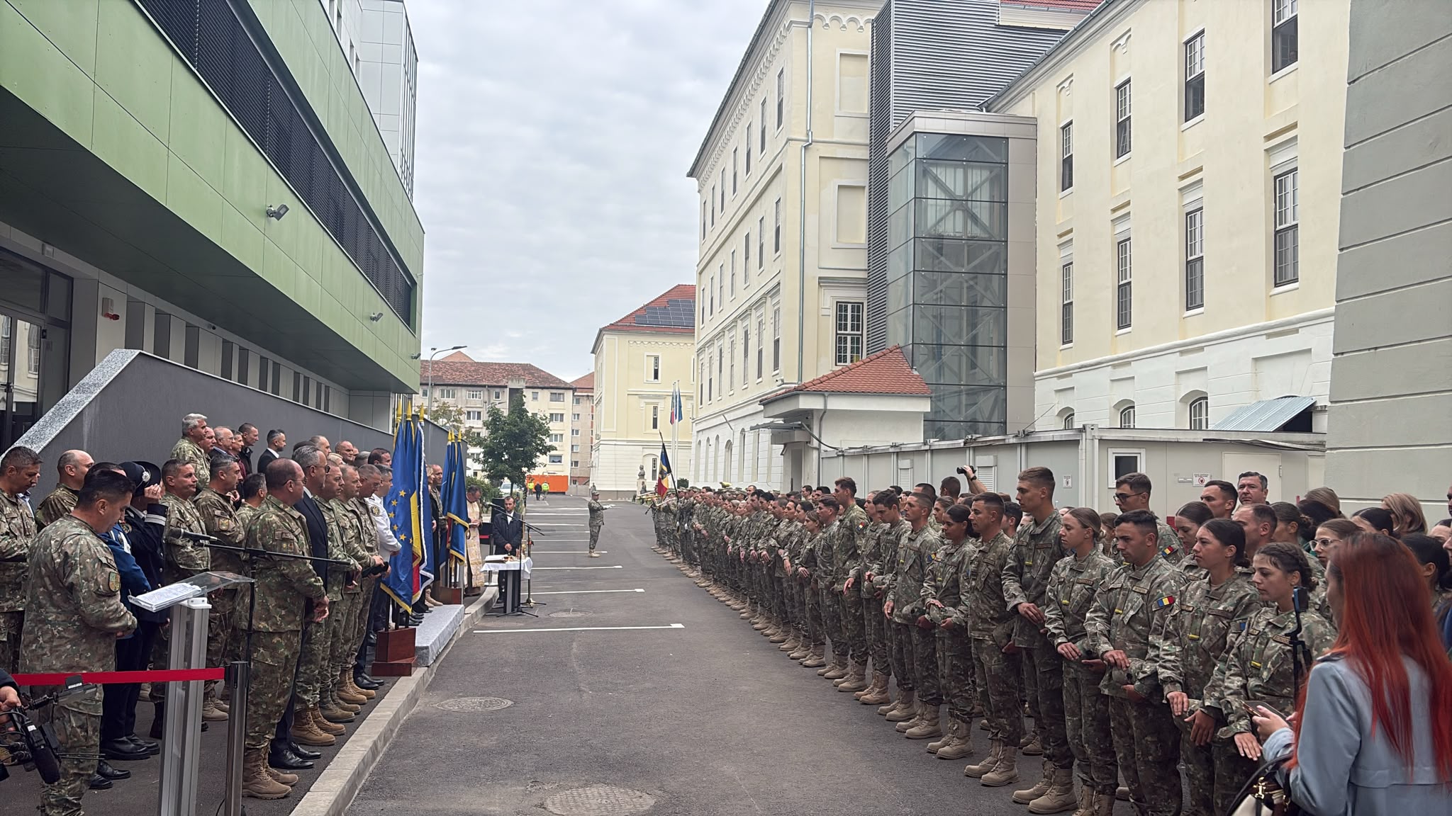 Ministrul Apărării, la Spitalul Militar din Sibiu. Se inaugurează Pavilionul politraumă