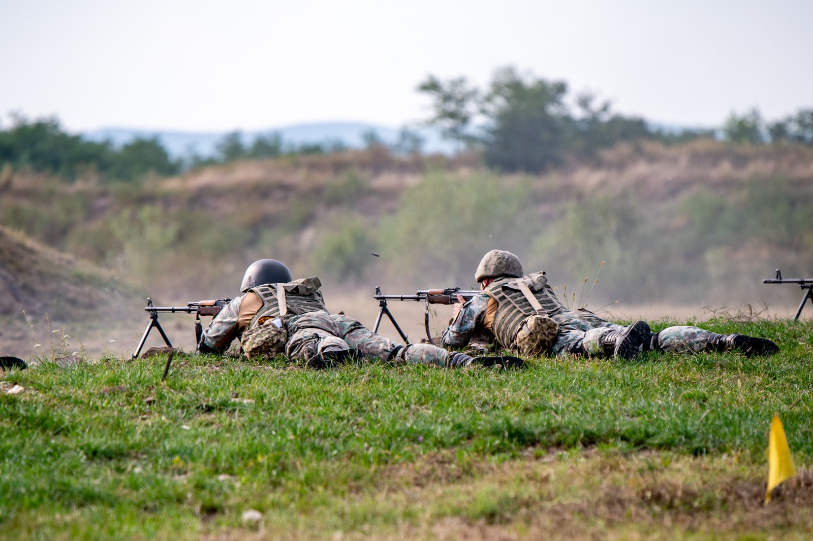 Trageri militare la Poplaca, în octombrie. Zgomotele pot fi auzite în localitățile din apropiere