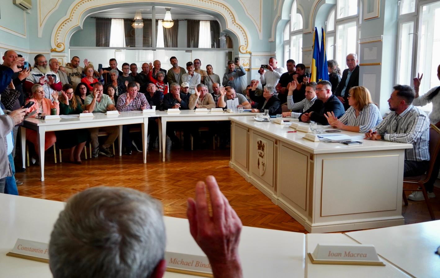 Săliște: Vot împotriva uzinei de magneziu