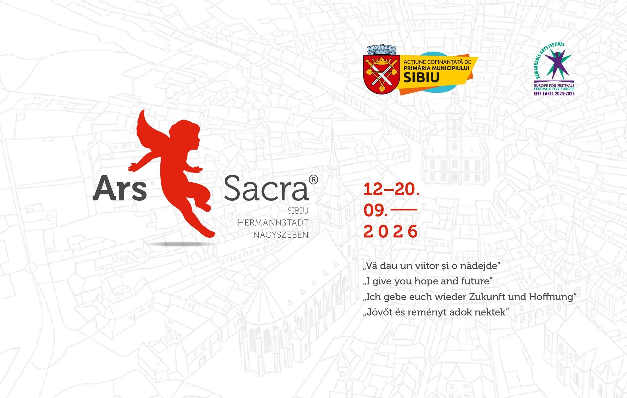 Festivalul Ars SACRA revine la Sibiu. Nouă zile de concerte, expoziții și tururi în bisericile istorice ale orașului