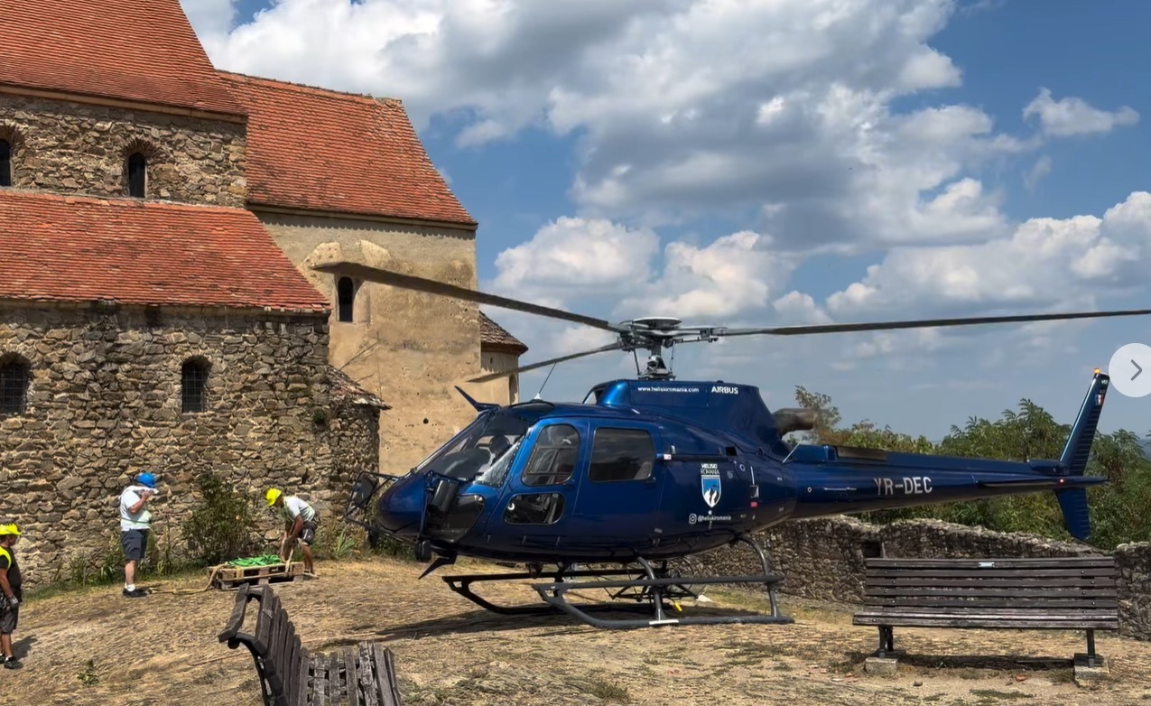 Biserica „Sf. Mihail” din Cisnădioara va fi resfințită după lucrările de intervenție la acoperiș