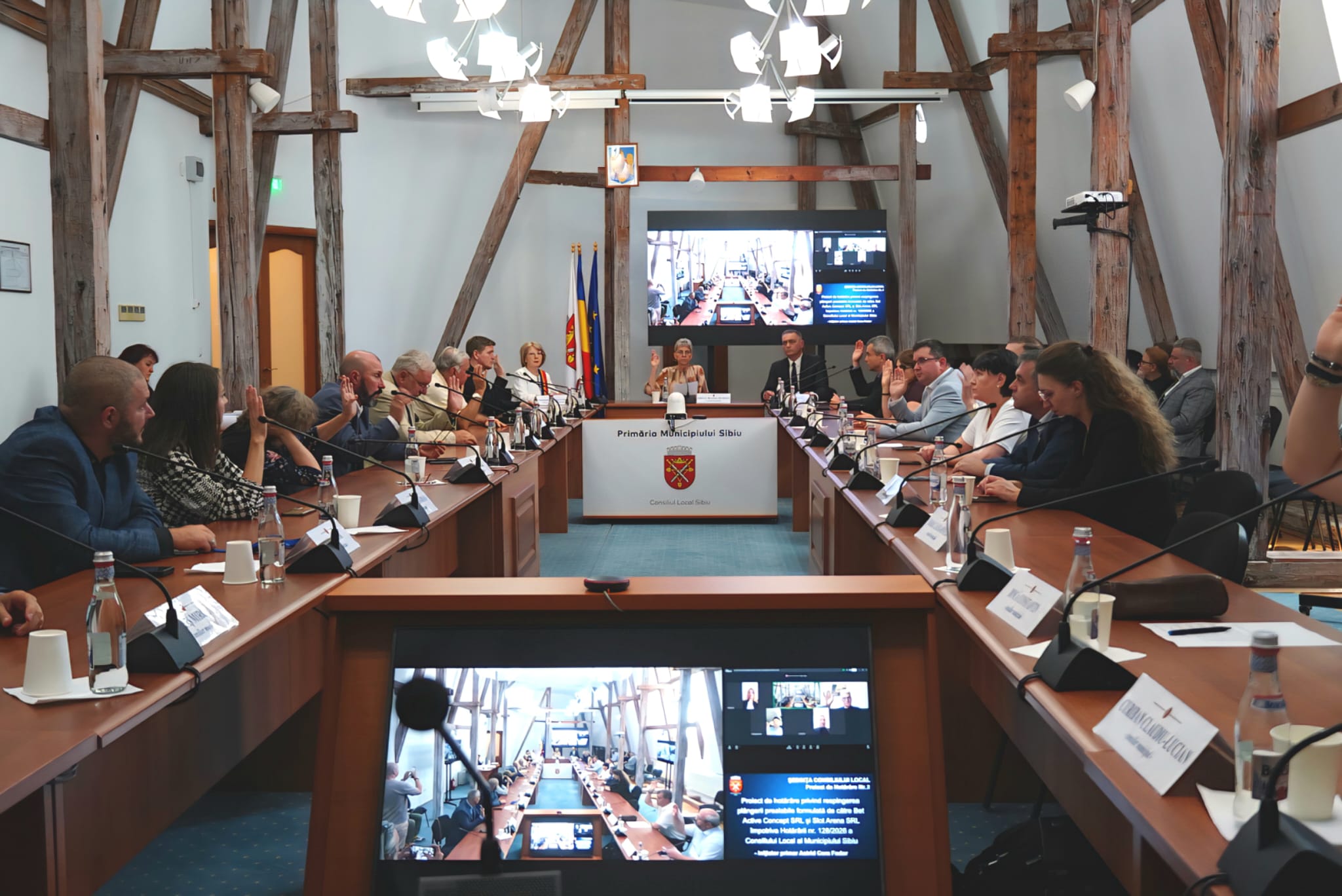 Consiliul Local Sibiu a aprobat cinci noi proiecte prioritare pentru finanțare europeană. Traseu pe Cibin, modernizarea Rahovei și o nouă sală de spectacole