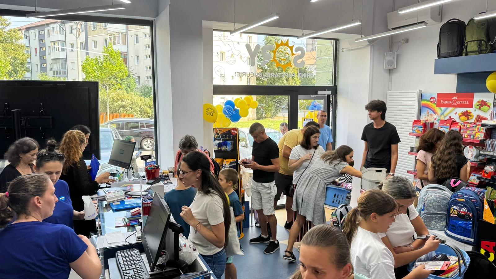 Pregătirile pentru școală au început la Sory Sibiu. Rechizite, premii și produse personalizate