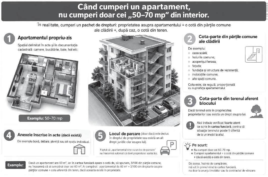 Ce cumperi, de fapt, când cumperi un apartament?