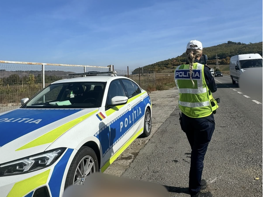 Acțiune „Cascadă” pe DN 1: 127 de șoferi, sancționați pentru viteză