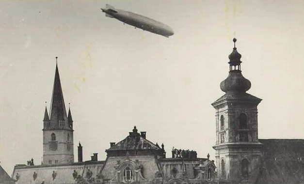 16 octombrie 1929: ziua în care Sibiul a privit spre cer. Zeppelin-ul deasupra orașului