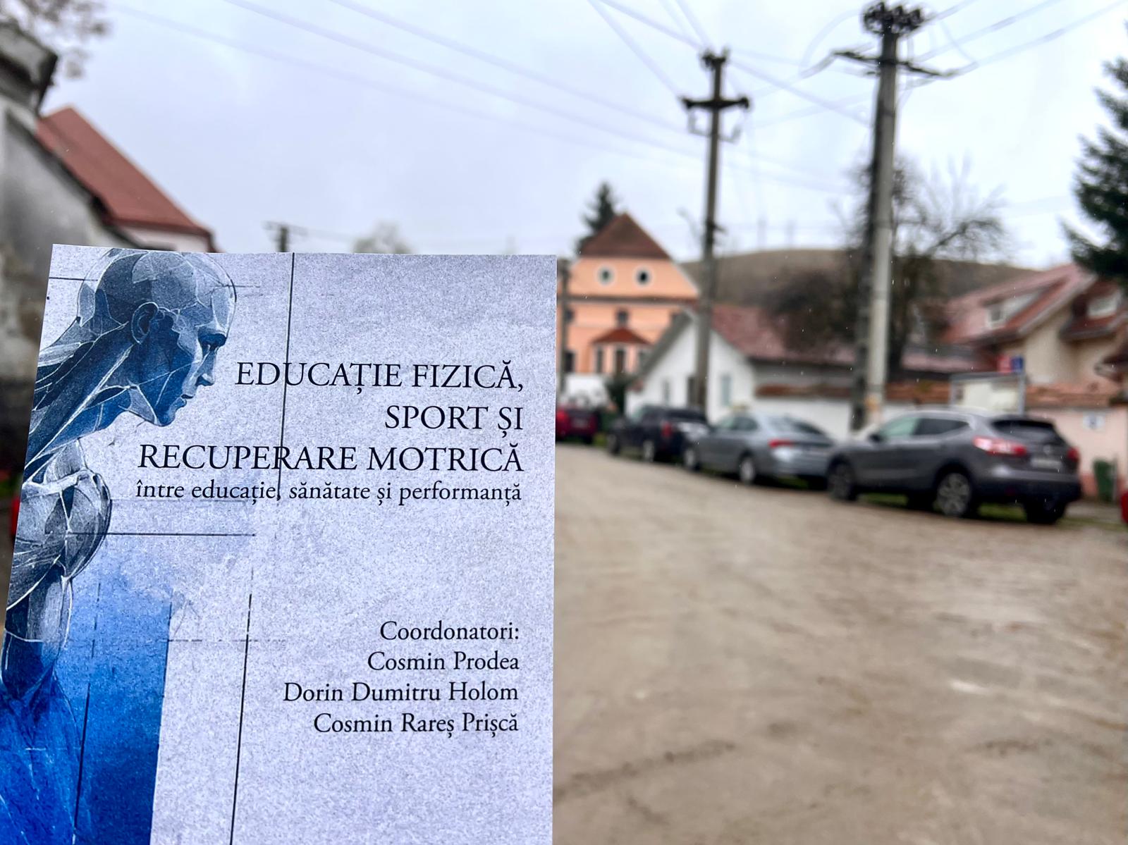 Ațel: Simpozion național dedicat educației fizice, sportului și recuperării motrice. Lansare de carte la Căminul Cultural
