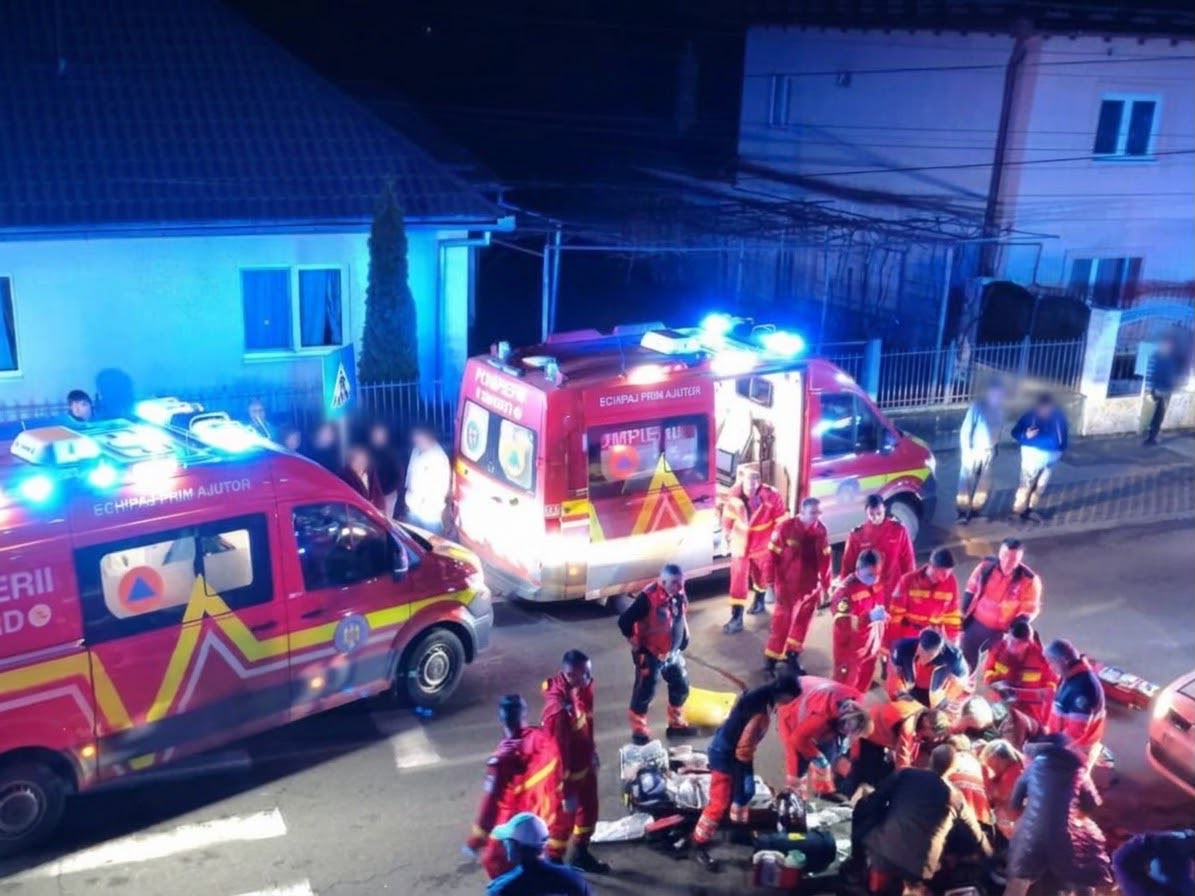 ISU Sibiu a stabilit cauza probabilă a incendiului în care au murit cei doi copii din Tălmaciu