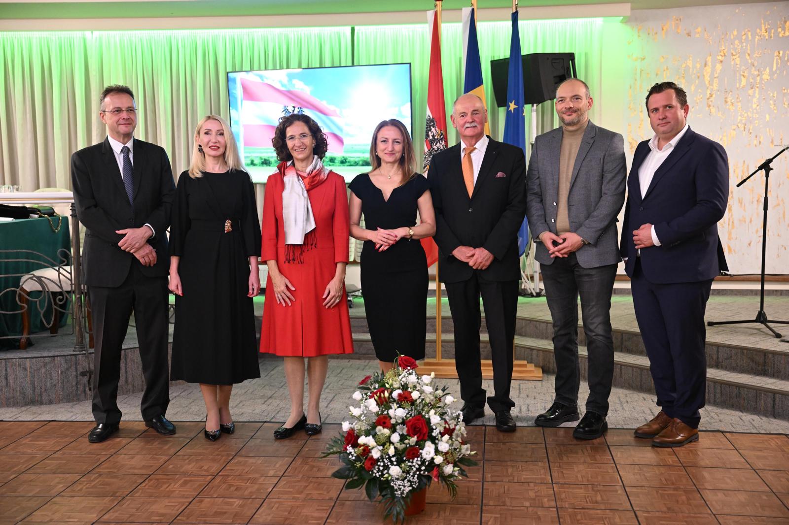 Ziua Națională a Austriei, sărbătorită la Sibiu. Daniela Cîmpean: „Avem o legătură puternică”