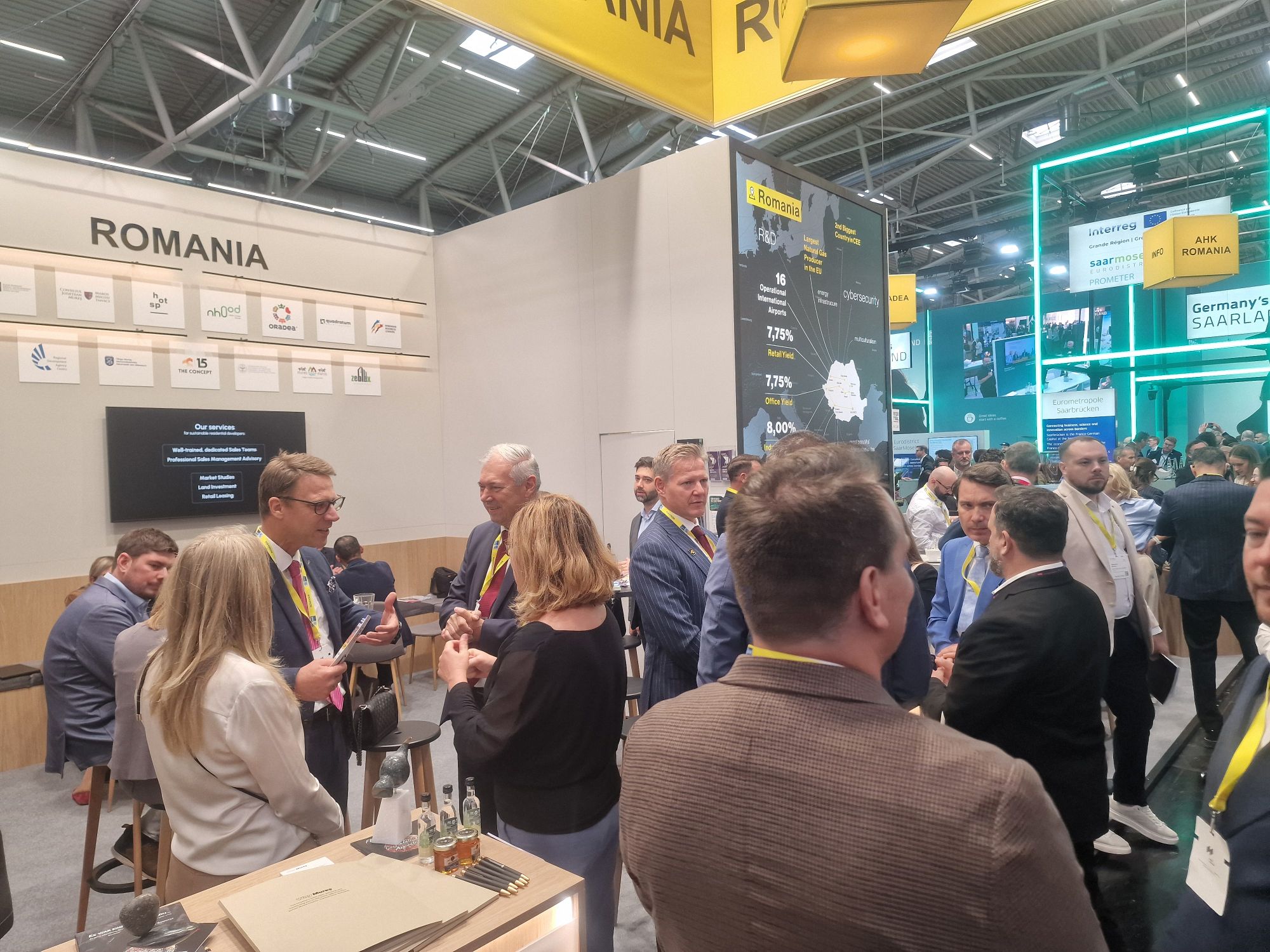 Regiunea Centru a căutat investitori la München. Sibiul, printre județele promovate la târgul imobiliar EXPO REAL