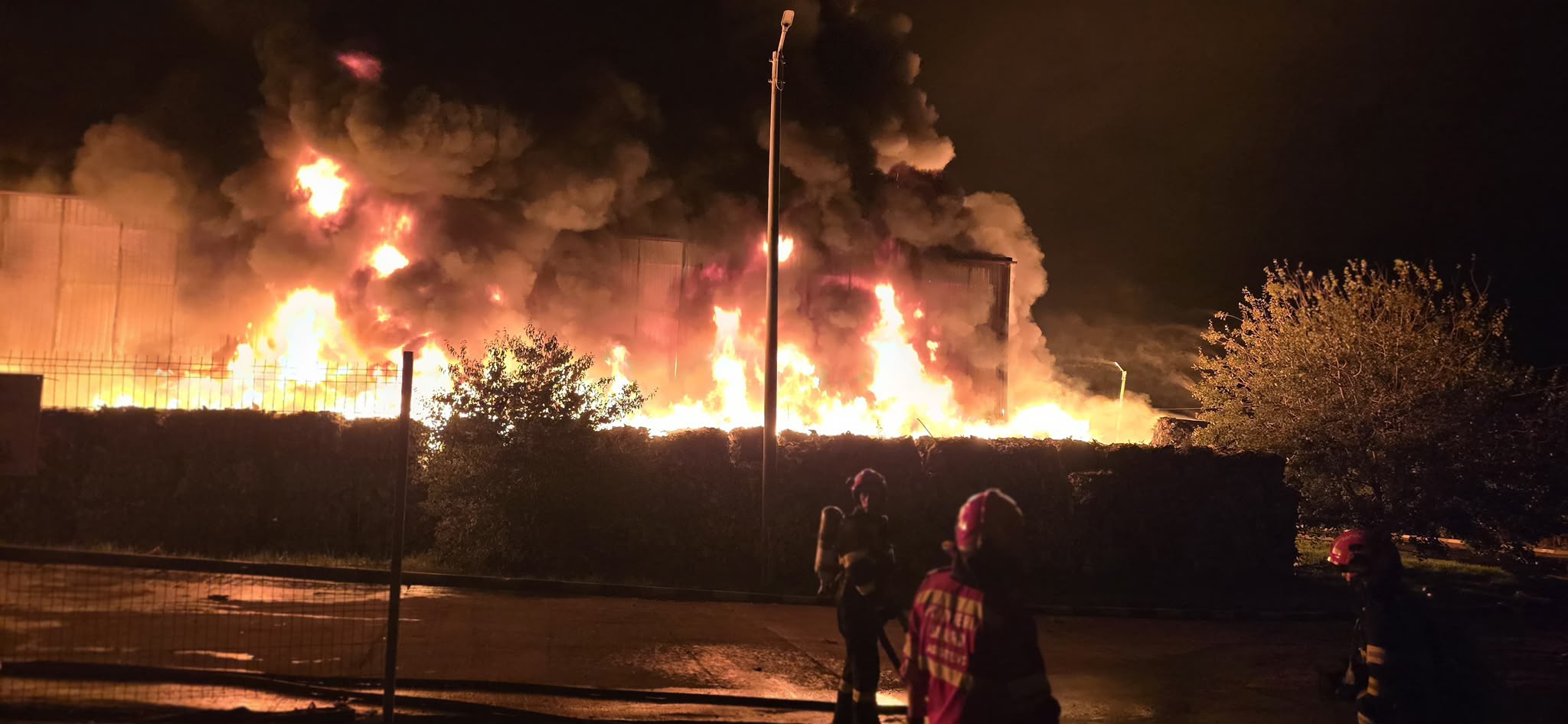 Ce au arătat măsurătorile calității aerului din SIbiu după incendiul de la groapa de gunoi din Rusciori